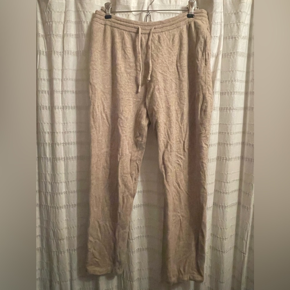 Ralph Lauren Women’s Beige Cashmere Joggers